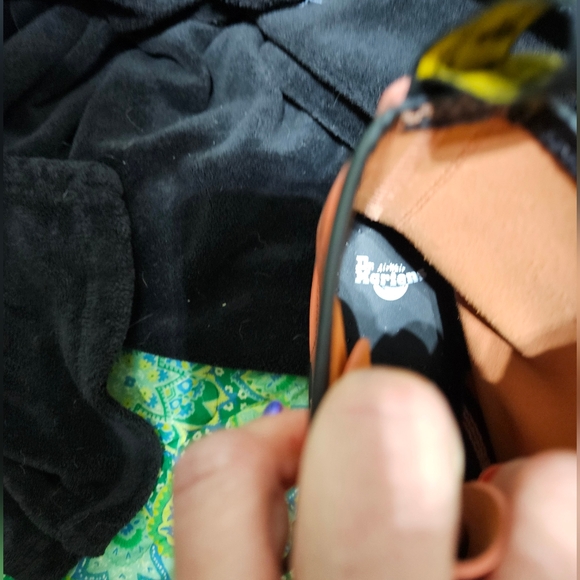 Dr. Martens 1460 Patent Leather Combat Boots in Pink - Picture 2 of 4